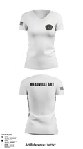 Meadville SRT 57594124 Women's Short Sleeve V-neck Shirt - 5
