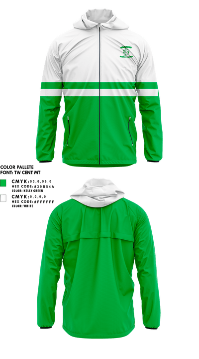 Brick Township High School Swimming 94973872 Windbreaker - 1