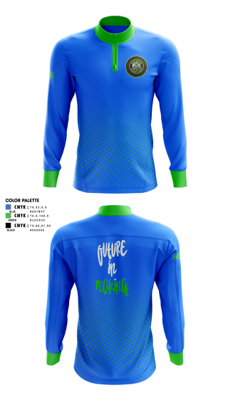 Quarter Zip Jacket, meana raptor, Golf, Teamtime, Team time, sublimation, custom sports apparel, team uniforms, spirit wear, spiritwear, sports uniforms, custom shirts, team store, custom team store, fundraiser sports, apparel fundraiser