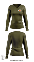 397TH SC 58386436 Women's Long Sleeve V-neck Shirt - 135