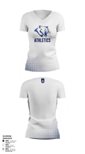 Thornton Middle School 78046273 Women's Short Sleeve V-neck Shirt - 2
