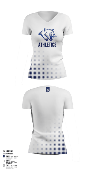 Womens Short Sleeve Vneck Shirt, Thornton Middle School, Men's Soccer, Teamtime, Team time, sublimation, custom sports apparel, team uniforms, spirit wear, spiritwear, sports uniforms, custom shirts, team store, custom team store, fundraiser sports, apparel fundraiser