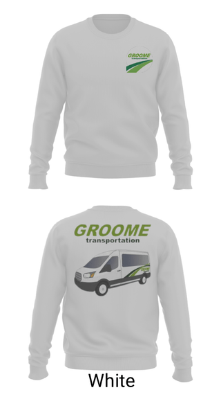Crew Neck Sweatshirt, Groome Transportation, , Teamtime, Team time, sublimation, custom sports apparel, team uniforms, spirit wear, spiritwear, sports uniforms, custom shirts, team store, custom team store, fundraiser sports, apparel fundraiser