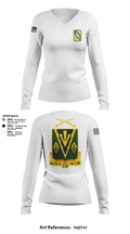 undefined Women's Long Sleeve V-neck Shirt - 2