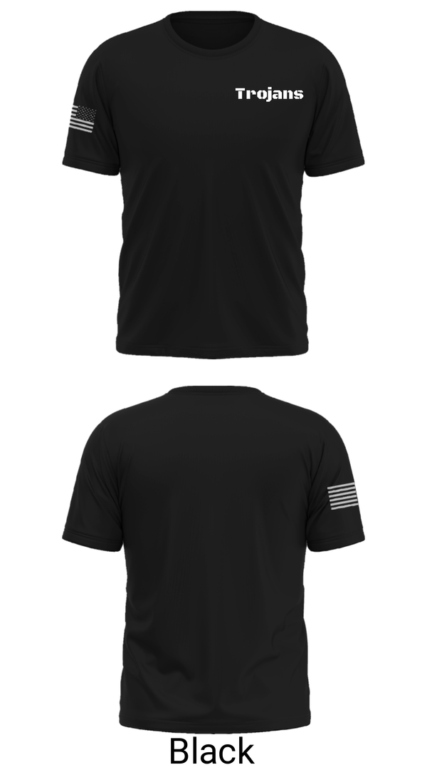 Old School Cotton Feel Shirt, Trojans, Track & Field, Teamtime, Team time, sublimation, custom sports apparel, team uniforms, spirit wear, spiritwear, sports uniforms, custom shirts, team store, custom team store, fundraiser sports, apparel fundraiser
