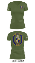 USS LABOON - DDG 58 14402394 Women's Short Sleeve V-neck Shirt - 46