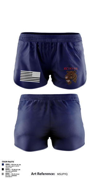 Ranger Panties, ECHO-88ECHO-88ECHO-88, , Teamtime, Team time, sublimation, custom sports apparel, team uniforms, spirit wear, spiritwear, sports uniforms, custom shirts, team store, custom team store, fundraiser sports, apparel fundraiser