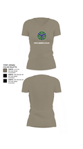 278th Armored Cavalry 65599627 Women's Short Sleeve V-neck Shirt - 64