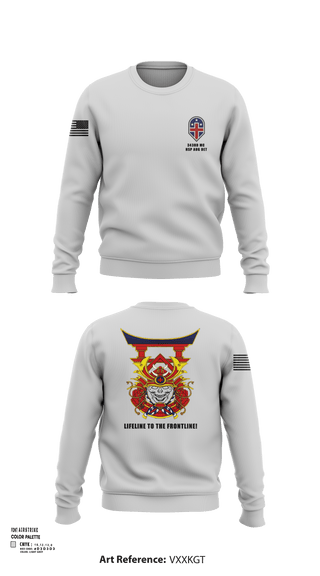 Crew Neck Sweatshirt, 343rd Medical Hospital Augmentation Detachment, , Teamtime, Team time, sublimation, custom sports apparel, team uniforms, spirit wear, spiritwear, sports uniforms, custom shirts, team store, custom team store, fundraiser sports, apparel fundraiser