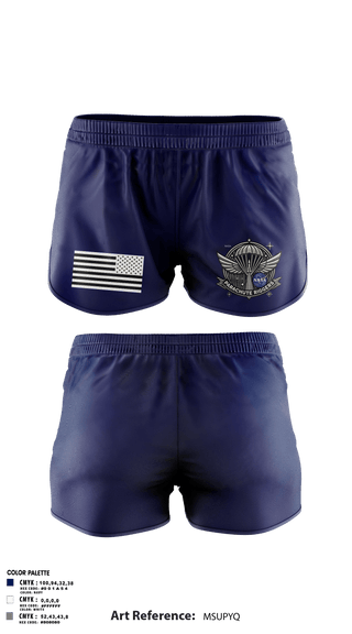 Ranger Panties, NASA PARACHUTE RIGGERS, , Teamtime, Team time, sublimation, custom sports apparel, team uniforms, spirit wear, spiritwear, sports uniforms, custom shirts, team store, custom team store, fundraiser sports, apparel fundraiser