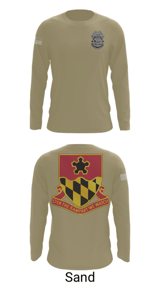 Long Sleeve Performance Shirt, 2nd MTB/70th RTI, Army, Teamtime, Team time, sublimation, custom sports apparel, team uniforms, spirit wear, spiritwear, sports uniforms, custom shirts, team store, custom team store, fundraiser sports, apparel fundraiser