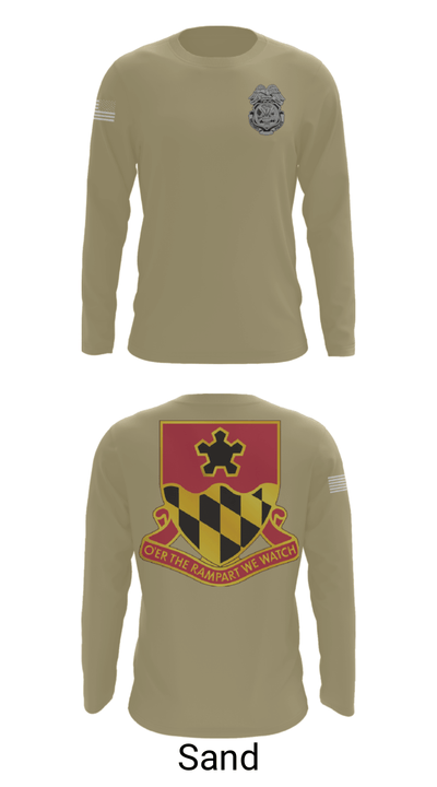 2nd MTB/70th RTI 42557121 Long Sleeve Performance Shirt - 86