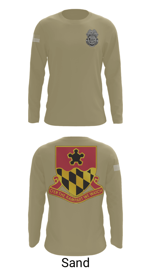 Long Sleeve Performance Shirt, 2nd MTB/70th RTI, Army, Teamtime, Team time, sublimation, custom sports apparel, team uniforms, spirit wear, spiritwear, sports uniforms, custom shirts, team store, custom team store, fundraiser sports, apparel fundraiser