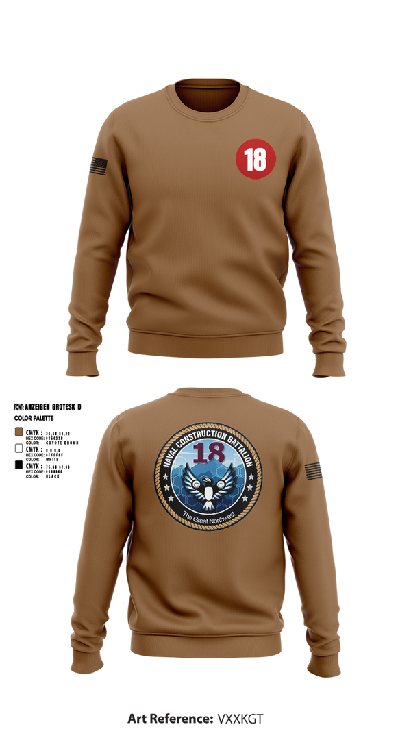 Crew Neck Sweatshirt, NCB 18, , Teamtime, Team time, sublimation, custom sports apparel, team uniforms, spirit wear, spiritwear, sports uniforms, custom shirts, team store, custom team store, fundraiser sports, apparel fundraiser