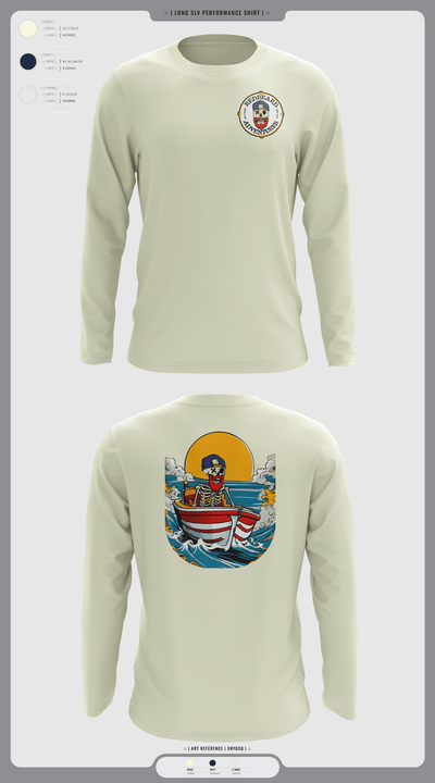 Red beard Adventures 16811044 Long Sleeve Performance Shirt - 6