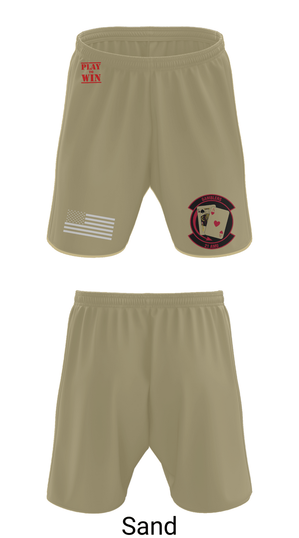 Athletic Shorts With Pockets, 21st AMU, , Teamtime, Team time, sublimation, custom sports apparel, team uniforms, spirit wear, spiritwear, sports uniforms, custom shirts, team store, custom team store, fundraiser sports, apparel fundraiser