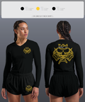 PeReZ Tattoos 50021858 Women's Long Sleeve V-neck Shirt - 1