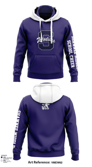 Hoodie, Shawnee Middle School Cheer, Cheer, Teamtime, Team time, sublimation, custom sports apparel, team uniforms, spirit wear, spiritwear, sports uniforms, custom shirts, team store, custom team store, fundraiser sports, apparel fundraiser