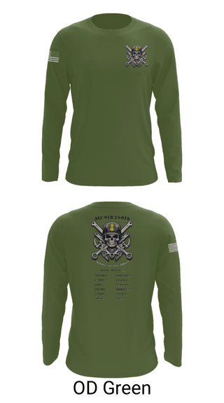 Long Sleeve Performance Shirt, ALC, Army, Teamtime, Team time, sublimation, custom sports apparel, team uniforms, spirit wear, spiritwear, sports uniforms, custom shirts, team store, custom team store, fundraiser sports, apparel fundraiser