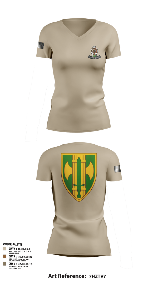 Womens Short Sleeve Vneck Shirt, 615th MP CO, , Teamtime, Team time, sublimation, custom sports apparel, team uniforms, spirit wear, spiritwear, sports uniforms, custom shirts, team store, custom team store, fundraiser sports, apparel fundraiser