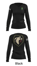 325th Tactical PSYOP Co. (A) 55785054 Women's Long Sleeve V-neck Shirt - 37