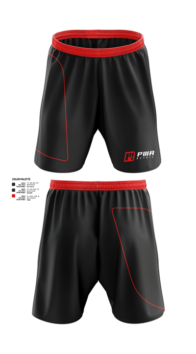 PWR 25214030 Athletic Shorts With Pockets - 2