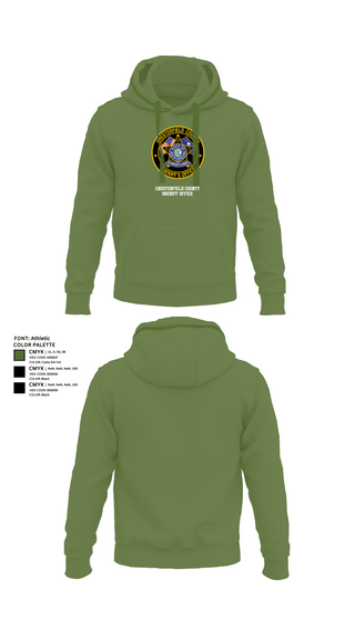 Hoodie, Chesterfield County Sheriff Office, Police, Teamtime, Team time, sublimation, custom sports apparel, team uniforms, spirit wear, spiritwear, sports uniforms, custom shirts, team store, custom team store, fundraiser sports, apparel fundraiser