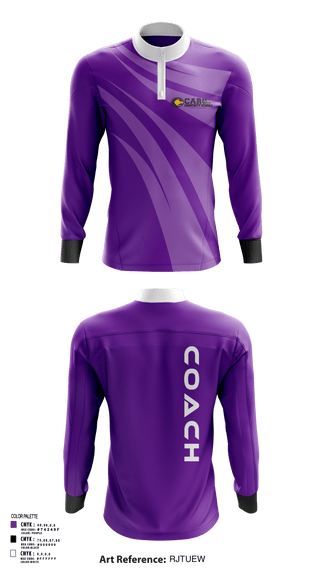 Quarter Zip Jacket, Caro High School Volleyball, Women's Volleyball, Teamtime, Team time, sublimation, custom sports apparel, team uniforms, spirit wear, spiritwear, sports uniforms, custom shirts, team store, custom team store, fundraiser sports, apparel fundraiser