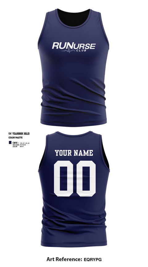Tank Top, RUNurse, Cross Country, Teamtime, Team time, sublimation, custom sports apparel, team uniforms, spirit wear, spiritwear, sports uniforms, custom shirts, team store, custom team store, fundraiser sports, apparel fundraiser