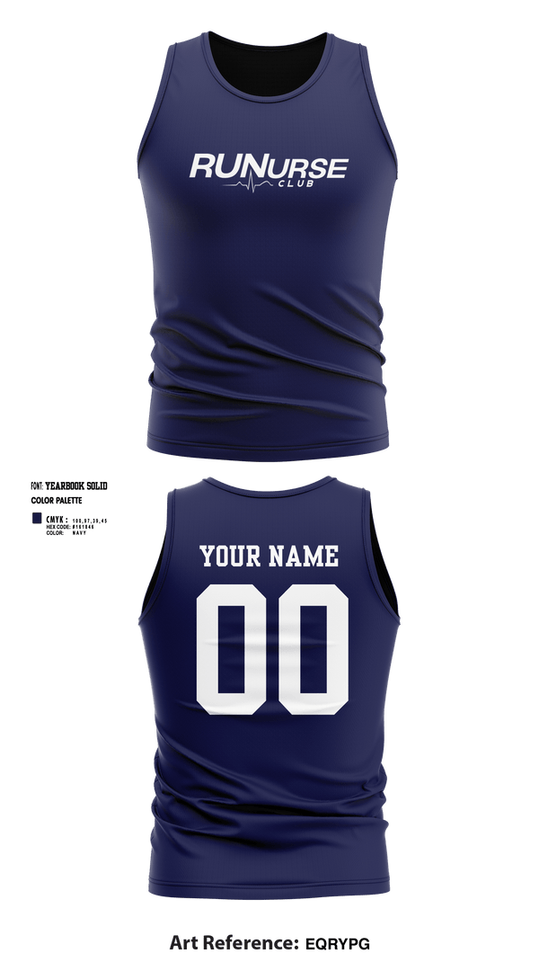 Tank Top, RUNurse, Cross Country, Teamtime, Team time, sublimation, custom sports apparel, team uniforms, spirit wear, spiritwear, sports uniforms, custom shirts, team store, custom team store, fundraiser sports, apparel fundraiser