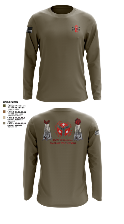 q trp 4/278th 42866312 Long Sleeve Performance Shirt 7