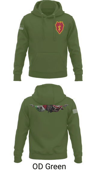 Hoodie, 25th ID, Army, Teamtime, Team time, sublimation, custom sports apparel, team uniforms, spirit wear, spiritwear, sports uniforms, custom shirts, team store, custom team store, fundraiser sports, apparel fundraiser