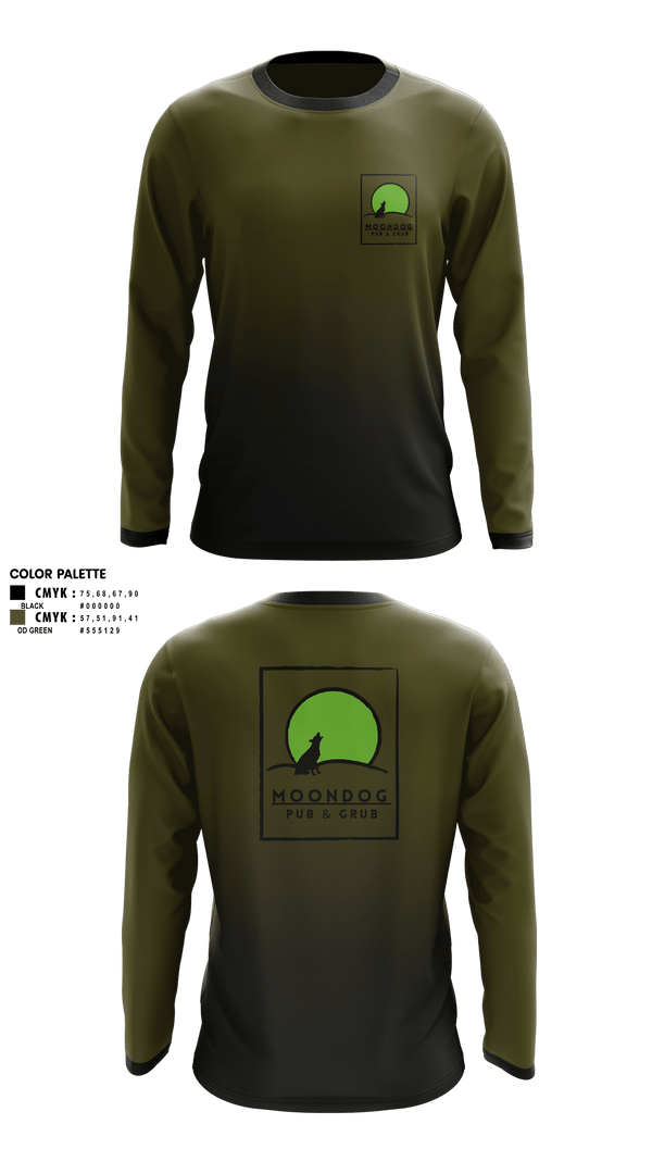 Long Sleeve Performance Shirt, Moondog pub and grub, , Teamtime, Team time, sublimation, custom sports apparel, team uniforms, spirit wear, spiritwear, sports uniforms, custom shirts, team store, custom team store, fundraiser sports, apparel fundraiser