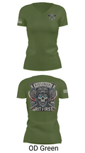 Baker 3-509th 3rd Plt 1st squad 60073036 Women's Short Sleeve V-neck Shirt - 48