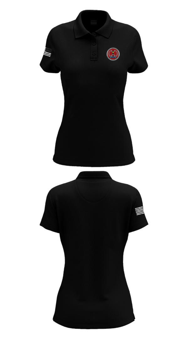 Women's Short Sleeve Performance Polo, 705 TRS, Air Force, Teamtime, Team time, sublimation, custom sports apparel, team uniforms, spirit wear, spiritwear, sports uniforms, custom shirts, team store, custom team store, fundraiser sports, apparel fundraiser