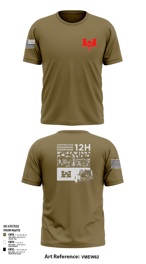 Short Sleeve Performance Shirt, 302nd EN CO, Army, Teamtime, Team time, sublimation, custom sports apparel, team uniforms, spirit wear, spiritwear, sports uniforms, custom shirts, team store, custom team store, fundraiser sports, apparel fundraiser