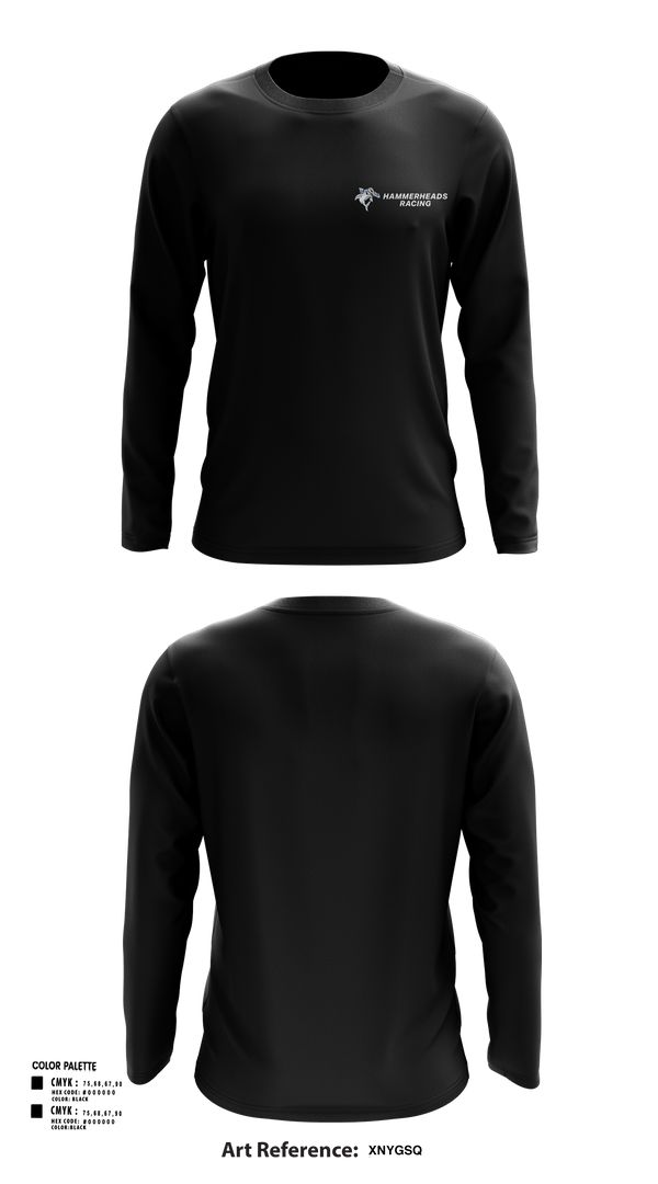 Long Sleeve Performance Shirt, Hammerheads Racing, Spirit Store, Teamtime, Team time, sublimation, custom sports apparel, team uniforms, spirit wear, spiritwear, sports uniforms, custom shirts, team store, custom team store, fundraiser sports, apparel fundraiser