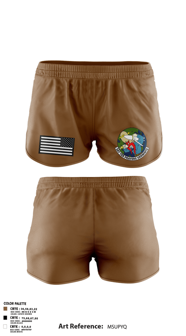 Ranger Panties, 20th Intelligence Squadron, Air Force, Teamtime, Team time, sublimation, custom sports apparel, team uniforms, spirit wear, spiritwear, sports uniforms, custom shirts, team store, custom team store, fundraiser sports, apparel fundraiser