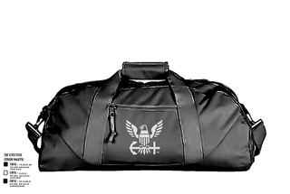 Duffle Bag, Kennesaw Mountain NJROTC, Navy, Teamtime, Team time, sublimation, custom sports apparel, team uniforms, spirit wear, spiritwear, sports uniforms, custom shirts, team store, custom team store, fundraiser sports, apparel fundraiser