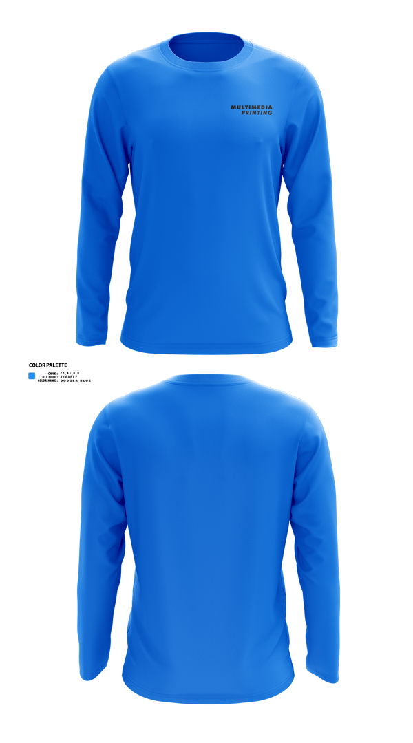Long Sleeve Performance Shirt, Multimediaprinting, , Teamtime, Team time, sublimation, custom sports apparel, team uniforms, spirit wear, spiritwear, sports uniforms, custom shirts, team store, custom team store, fundraiser sports, apparel fundraiser