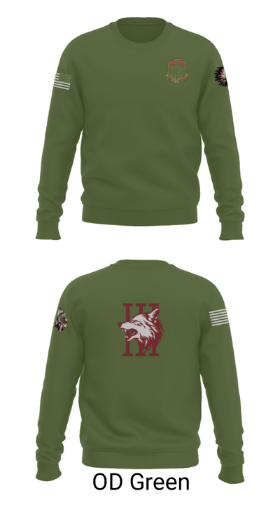 Apache company, 4-6 IN 88523274 Crew Neck Sweatshirt - 45