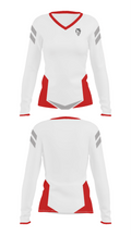 West Lafayette High School Tennis 20535617 Women's Long Sleeve V-neck Shirt - 30