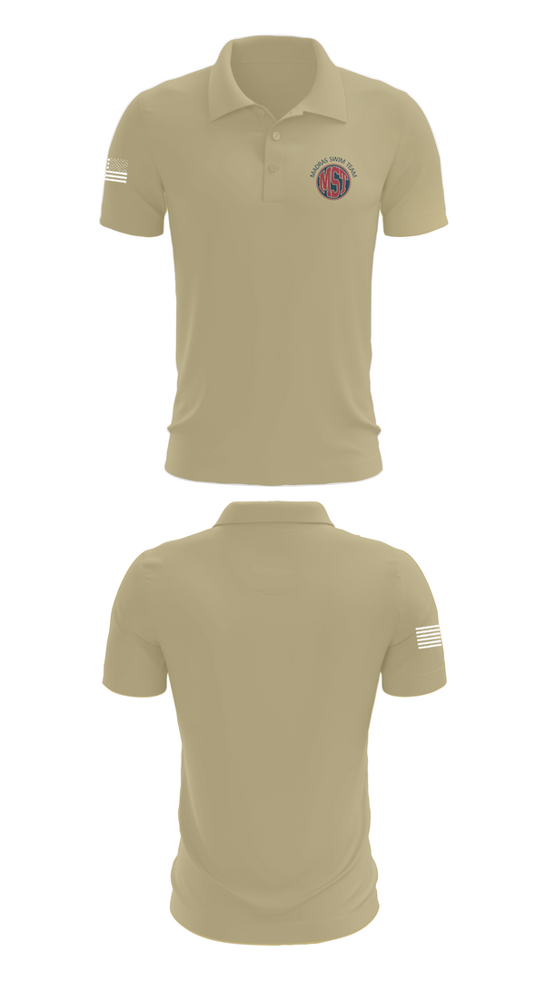 Short Sleeve Performance Polo, Madras High School Swimming, Swimming, Teamtime, Team time, sublimation, custom sports apparel, team uniforms, spirit wear, spiritwear, sports uniforms, custom shirts, team store, custom team store, fundraiser sports, apparel fundraiser