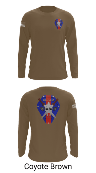 Long Sleeve Performance Shirt, OST COLUMBUS, OH, Marines, Teamtime, Team time, sublimation, custom sports apparel, team uniforms, spirit wear, spiritwear, sports uniforms, custom shirts, team store, custom team store, fundraiser sports, apparel fundraiser