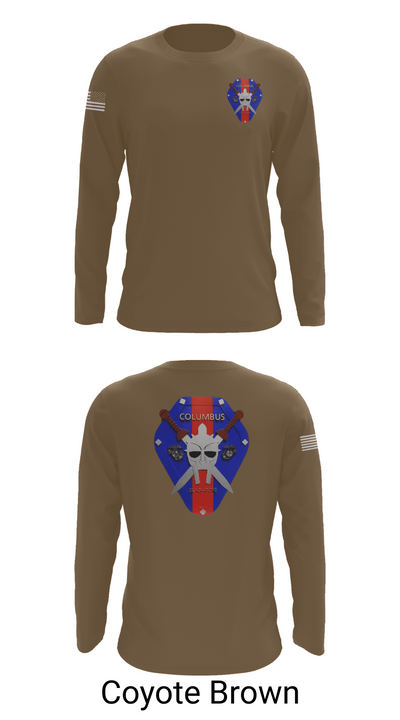 OST COLUMBUS, OH 96884956 Long Sleeve Performance Shirt - 6