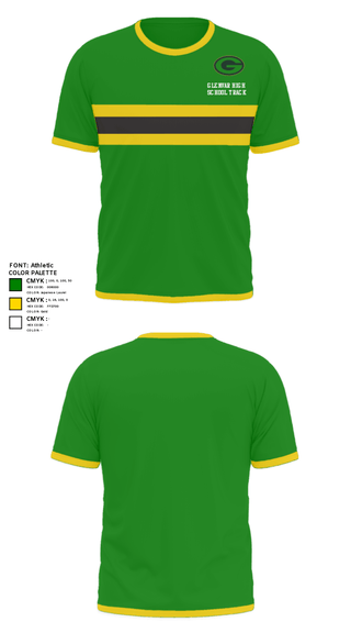 Short Sleeve Performance Shirt, Glenvar High School Track, Track & Field, Teamtime, Team time, sublimation, custom sports apparel, team uniforms, spirit wear, spiritwear, sports uniforms, custom shirts, team store, custom team store, fundraiser sports, apparel fundraiser