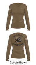 3rd PLT Black Sheep 32884167 Women's Long Sleeve V-neck Shirt - 17
