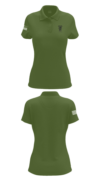 Womens Short Sleeve Performance Polo, , Army, Teamtime, Team time, sublimation, custom sports apparel, team uniforms, spirit wear, spiritwear, sports uniforms, custom shirts, team store, custom team store, fundraiser sports, apparel fundraiser