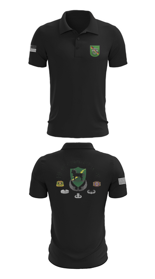 Short Sleeve Performance Polo, 1-10 SFG FSC, Army, Teamtime, Team time, sublimation, custom sports apparel, team uniforms, spirit wear, spiritwear, sports uniforms, custom shirts, team store, custom team store, fundraiser sports, apparel fundraiser
