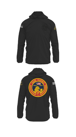 Windbreaker, Rogue Valley, Marines, Teamtime, Team time, sublimation, custom sports apparel, team uniforms, spirit wear, spiritwear, sports uniforms, custom shirts, team store, custom team store, fundraiser sports, apparel fundraiser